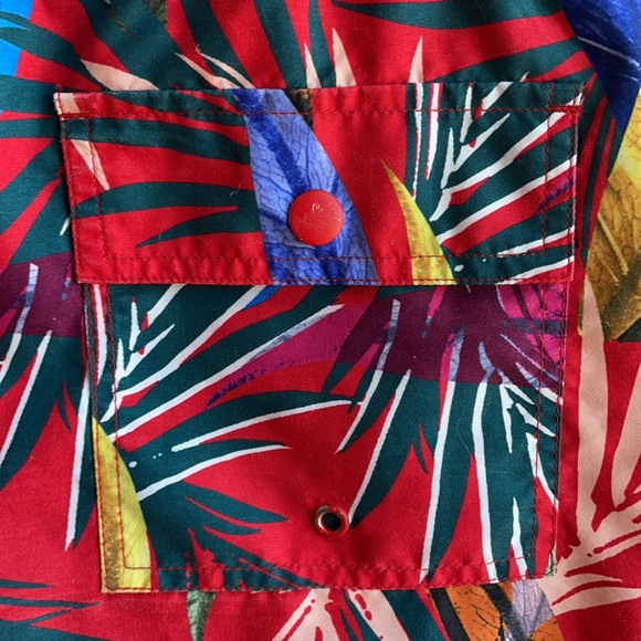 Red Carter swim trunks XL - Picture 3 of 4